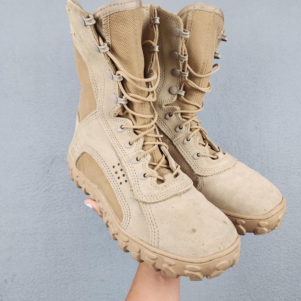 Rocky S2V Special Ops Boots Mens Size 7.5M Suede Vibram Combat Military USA